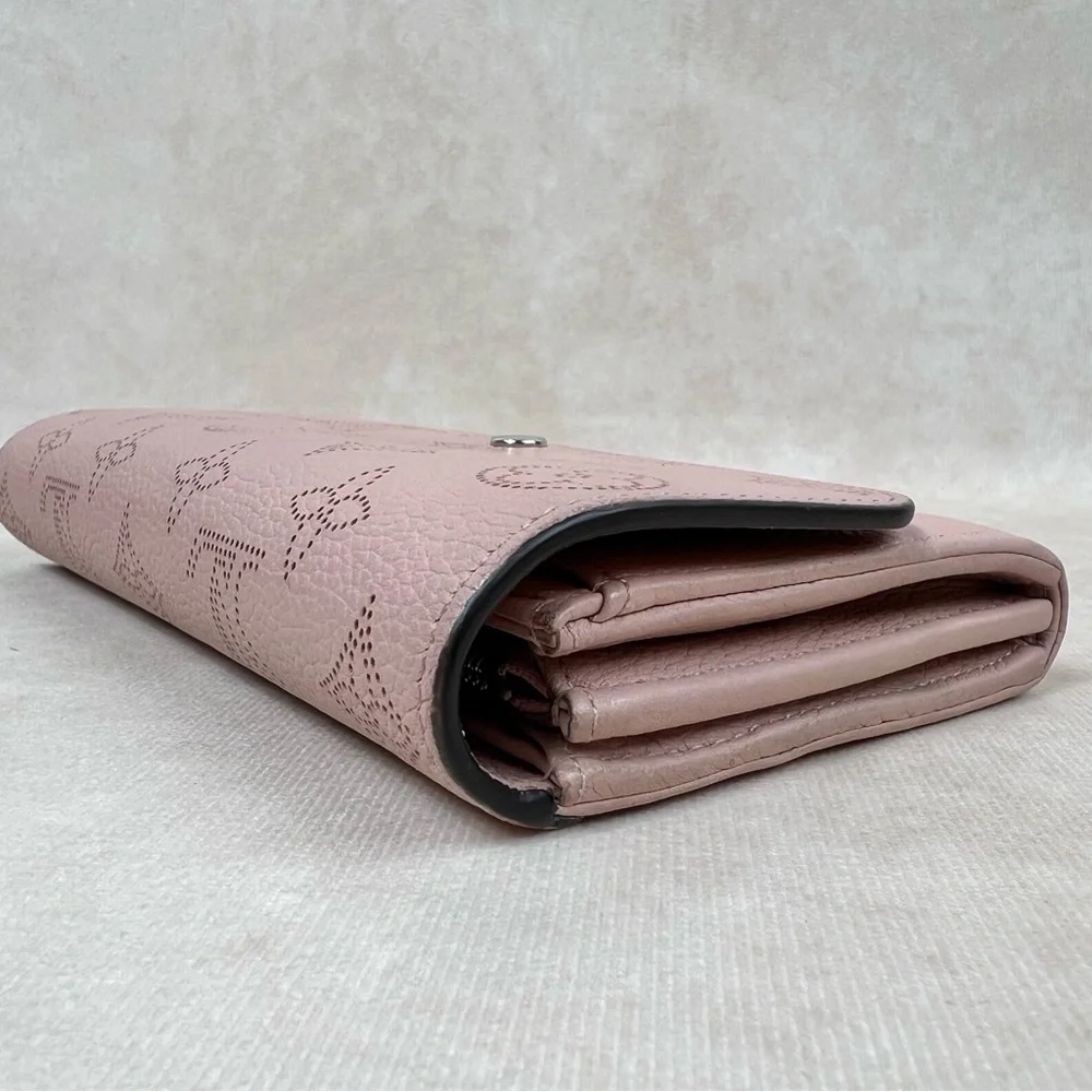 Louis Vuitton Pink Empreinte Leather Wallet
